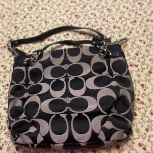 Gently used coach handbag